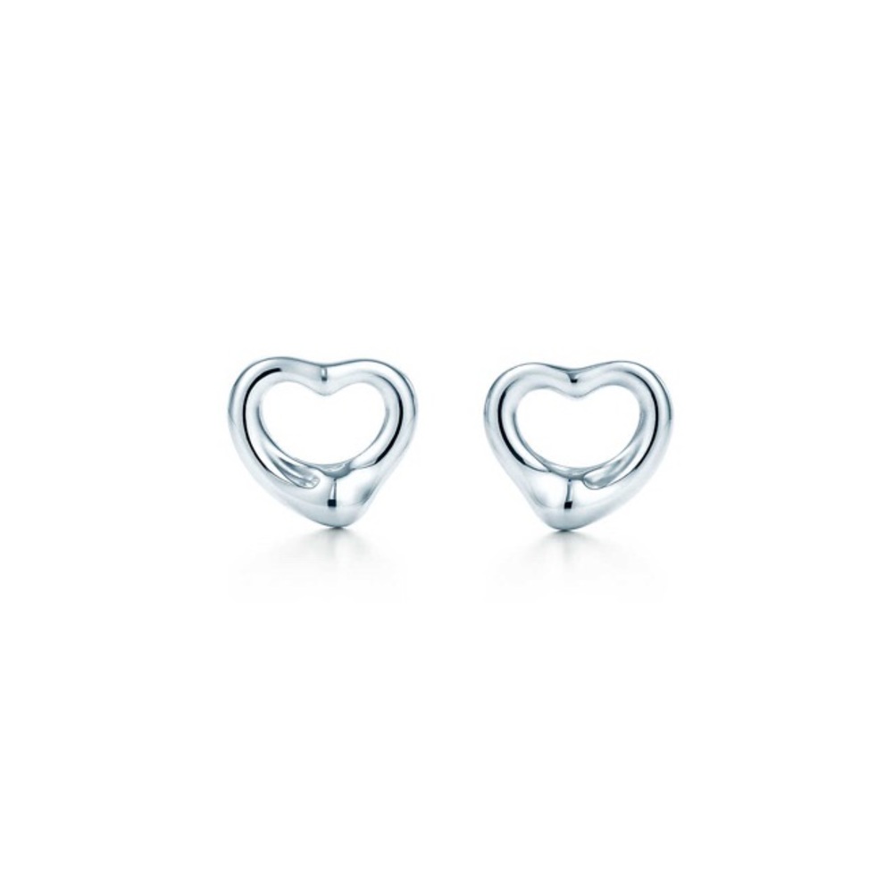 Tiffany & Co Elsa Peretti Open Heart Earrings
